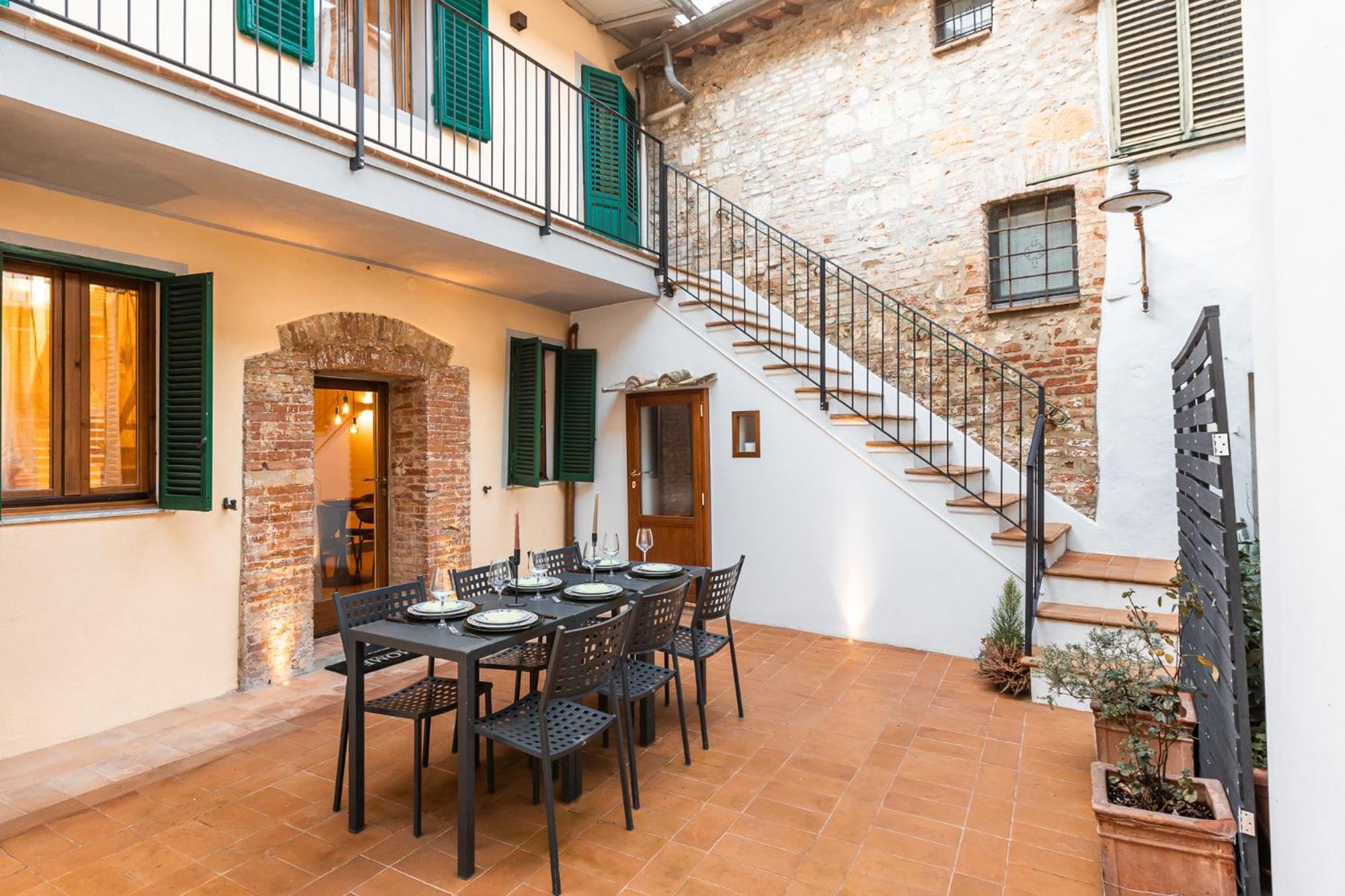 Appartement La Casa Dello Sdrucciolo à Montepulciano Stazione Extérieur photo